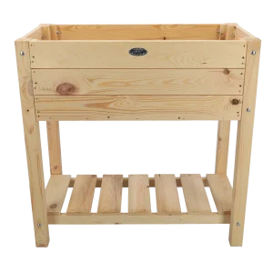 Hochbeet aus Holz blank S NG104